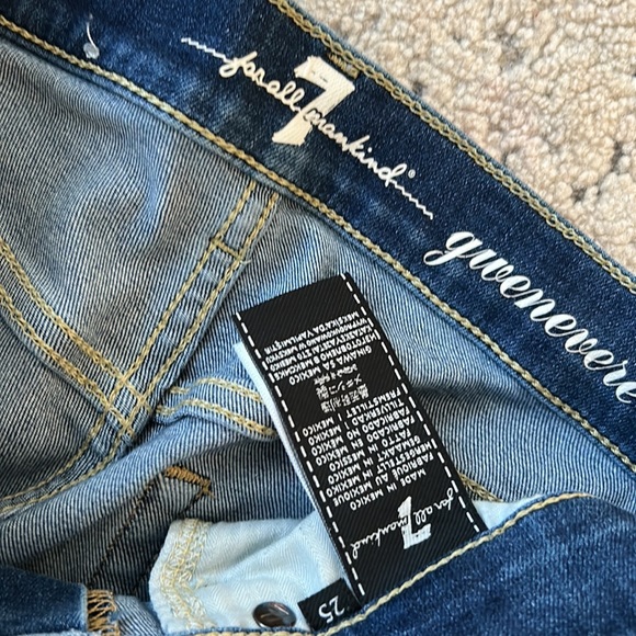 Brand: 7 size: 25 for women color: dark blue - Picture 4 of 4